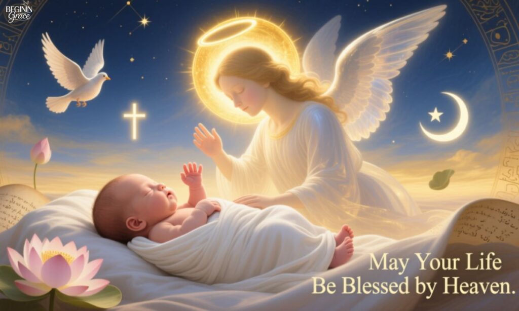 Spiritual and Religious Newborn Baby Wishes