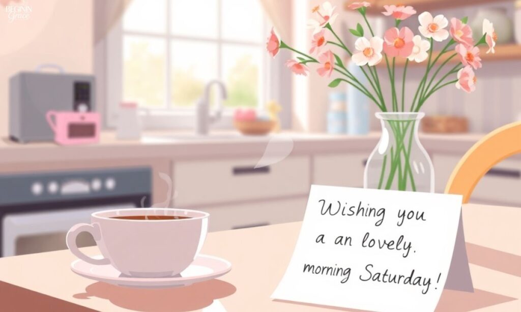 Sweet Saturday Morning Wishes to Send with Love