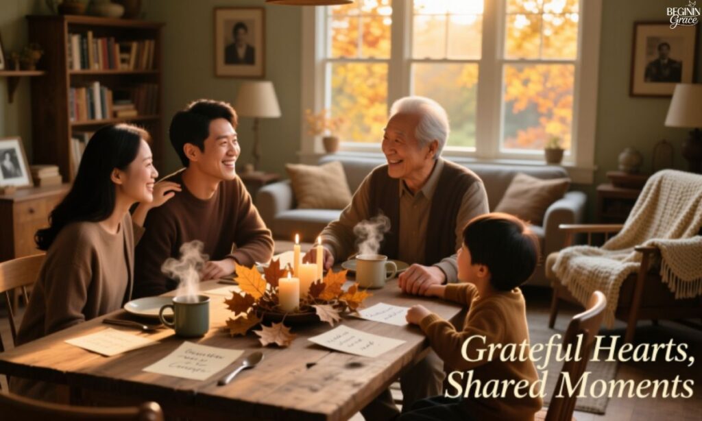 Thankful Connections with Friends and Family