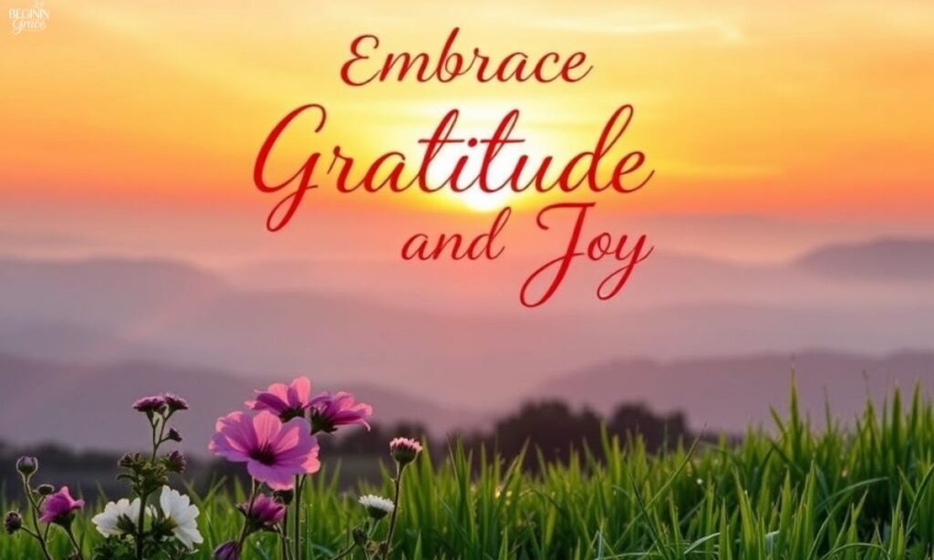 Thankful Monday Blessings to Embrace Gratitude and Joy