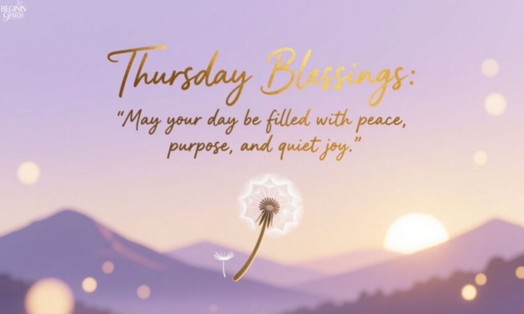Thursday Blessings Quotes
