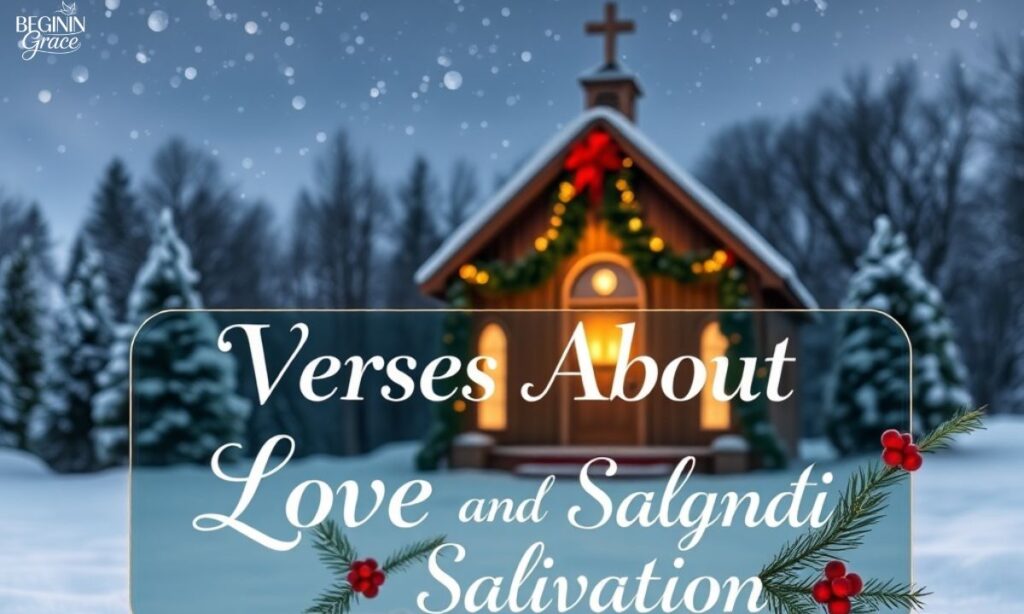 Verses About Love and Salvation This Christmas