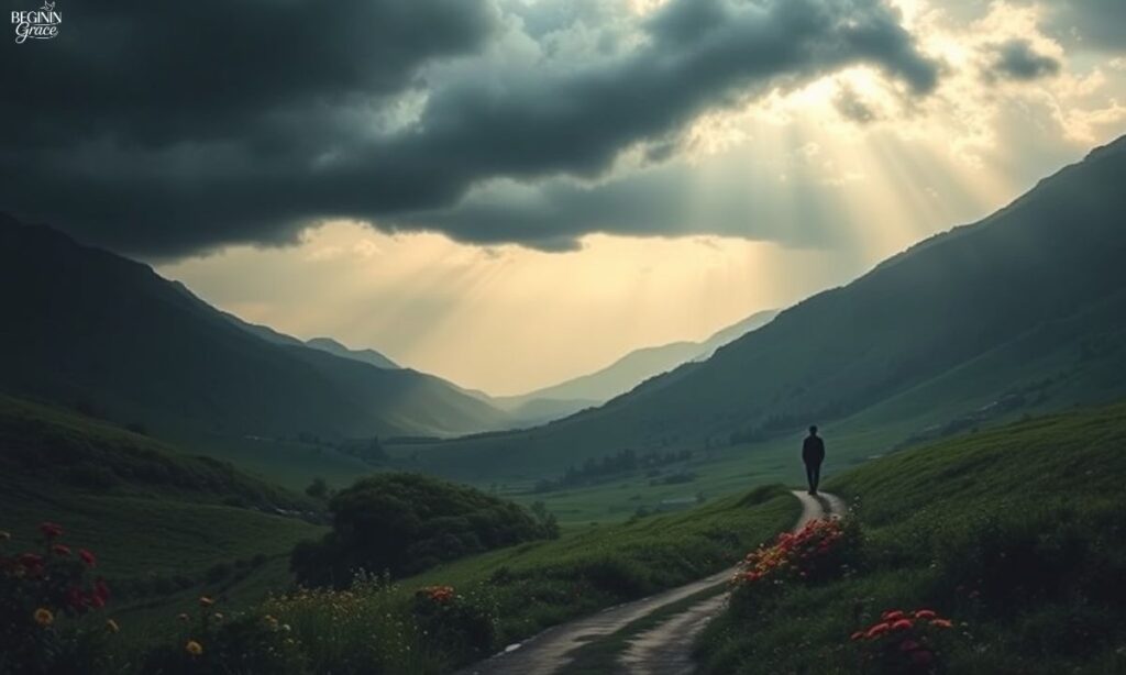 Walking Through the Valley God's Presence in Dark Times