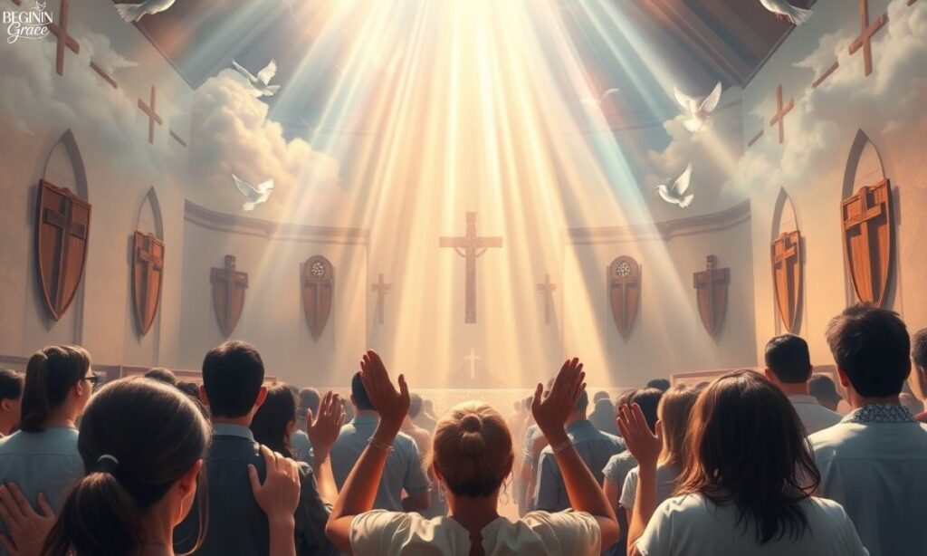 Warfare Prayers for the Outpouring of the Holy Spirit on the Church