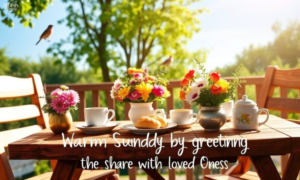 Warm Sunday Greetings and Wishes to Share with Loved Ones (1)