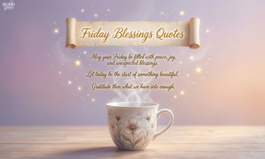 Friday Blessings Quotes