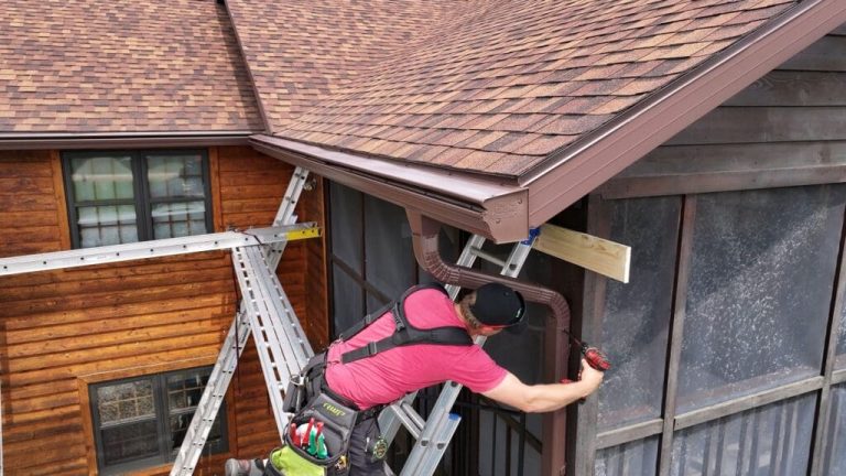 Keeping Water in Its Place Seamless Gutter Installation in Wisconsin