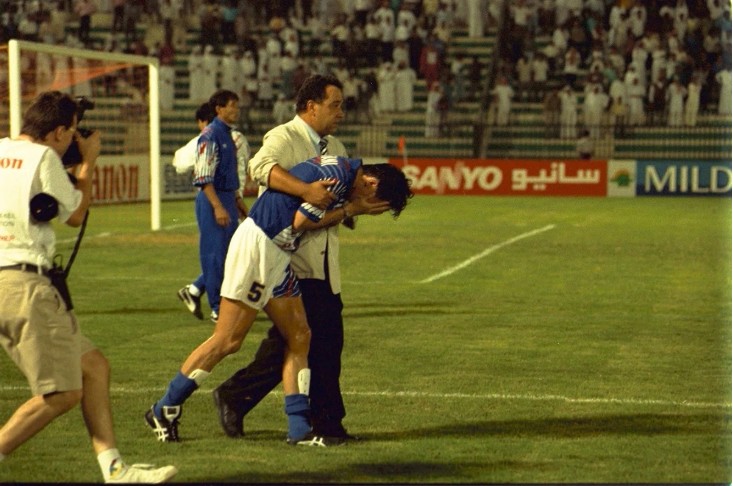 What is the so-called "Tragedy of Doha" in Japanese football?
